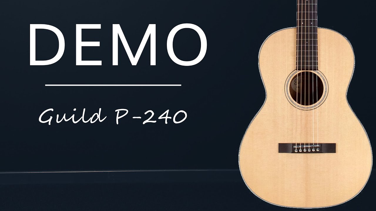Guild P-240 Parlor Model DEMO - Muziekhuis Souman