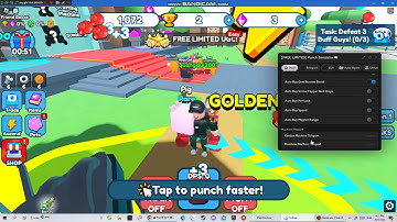 Best Punch Simulator Script (Fast Fight, Auto Dungeon, Auto Egg, Click, Collect Chest,..)