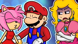 Peach Finds Out Mario Is Dating Amy Rose