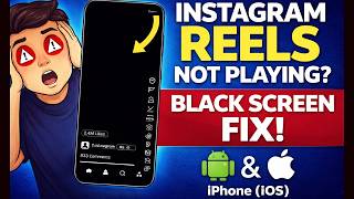 Instagram Reels Black Screen Problem Fix 2026 | Reels Not Playing Solution (Android & iPhone) screenshot 2