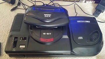 Sega Genesis CD  and 32x testing