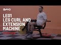 Gmwd leg curl and extension machine le01  product overview