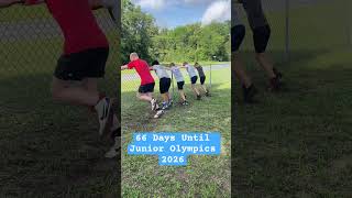 66 Days until Junior Olympics #kashmoney #flagfootball #training #nfz #unrivaled #usaflag #nflflag