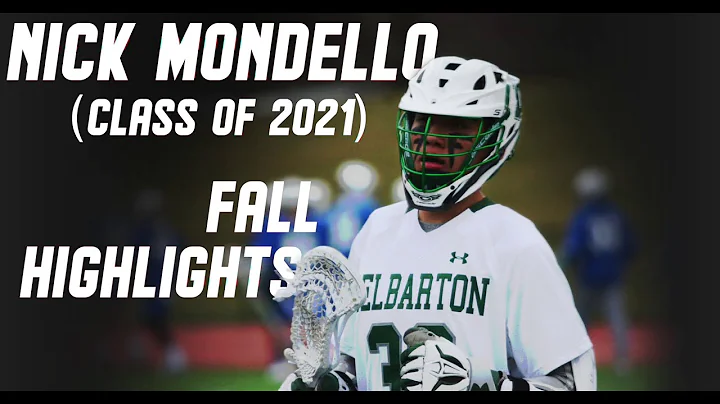 Nick Mondello (Class of 2021) Fall Highlights 2020