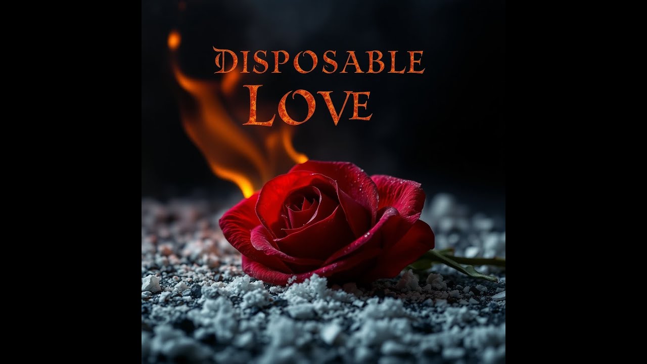 DISPOSABLE LOVE (Official Lyric Video) | Metal x Punk x 2-Step Surf