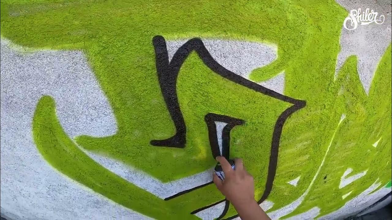 Green THROW UP Carretera San Luis GRAFFITI YouTube