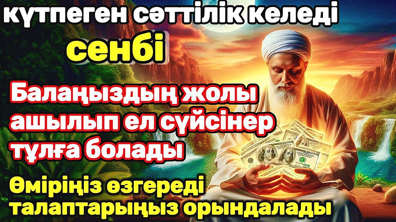 Өте күшті дұға сенбі | сіздің өміріңіз әрқашан сәттілікке толы болады! Балаңыздың ІСІ алға басады