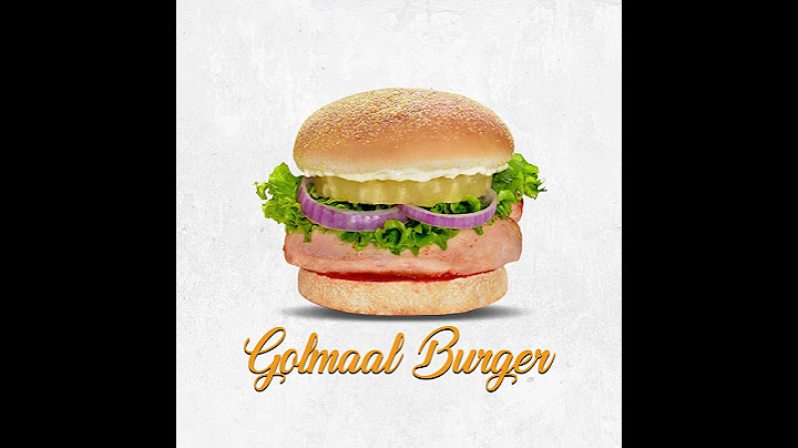 GOLMAAL BURGER | Ludhiana's First Bollywood Restaurant | Filmistaan Flavourz