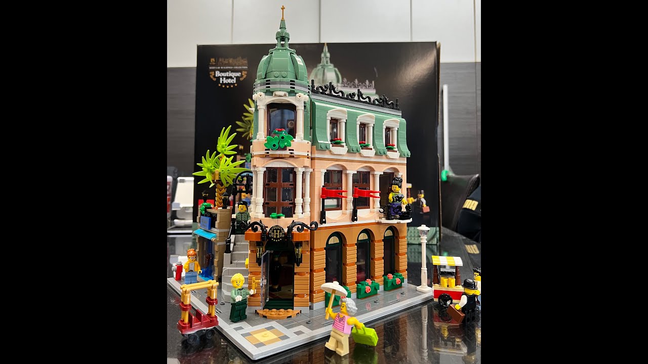 樂高瘋豹】LEGO 10297 精品酒店: 樂高不是虛有其表，它內部一點都不