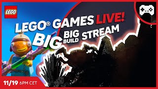 The Big Big Build Stream Part 1 Lego Games Live