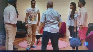 Shamik & Toral wedding in Bilbao on news, broadcasted in biggest Spanish TV, RTVE