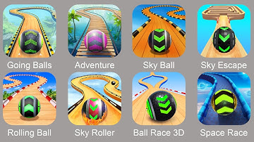 Going Balls Funny Fails, All Levels 9953 Vs Rollance Adventure Balls, Sky Rolling Ball 3D Gameplay