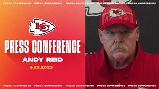 Chiefs Head Coach Andy Reid Speaks to the Media | Press Conference 9/22