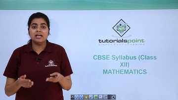 Class 12th – Matrices Syllabus| Matrices | Tutorials Point