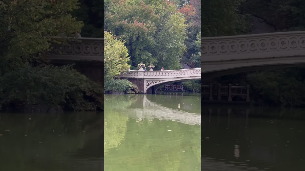 The Bow Bridge from both sides.