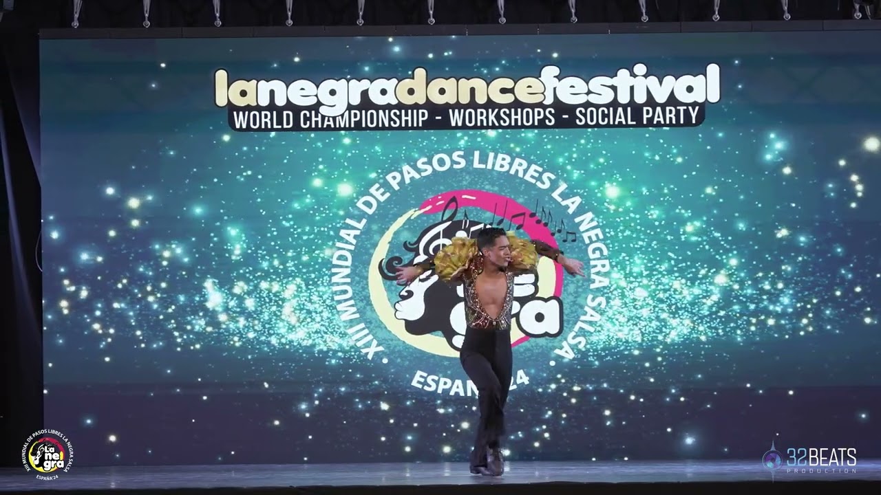 KEMISH AQUINO GRAN FINAL SOLISTA CHICOS SALSA Mundial de Pasos Libres La Negra Salsa 2024