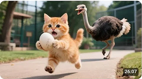 Video 10648661: cat beautiful kitten, cat kitten playing, kitten playing outside, cat sound funny, adorable cats