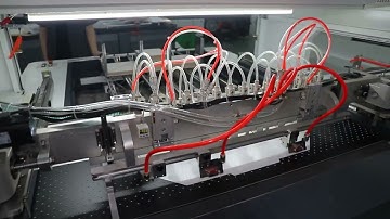 Fully Automatic Collapsible Box Side Wings Making Machine (5 link board)