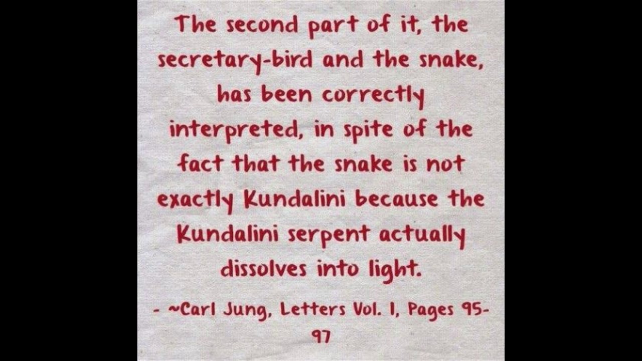 Carl Jung on Kundalini Yoga YouTube