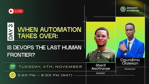 NEXT GEN CLOUD SERIES DAY 3: WHEN AUTOMATION TAKES OVER - IS DEVOPS THE LAST HUMAN FRONTIER?