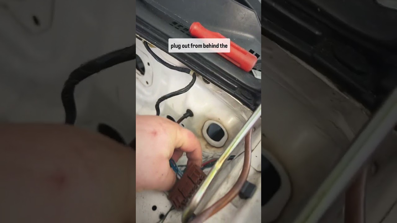 How to tuck your headlight harness in 30sec