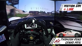 Assetto Corsa | Thomson Road Grand Prix Circuit [LiNK] @ Porsche 918 Spyder [MotionSIM Onboard ]