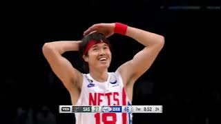 Yuta & KD! SHOCKED Entire Nets Crowd on Kyrie Irving by UNREAL Putback Dunk vs Spurs