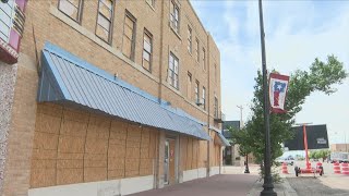 Recovery efforts continue on Perryton's Main Street one year after devastating tornado