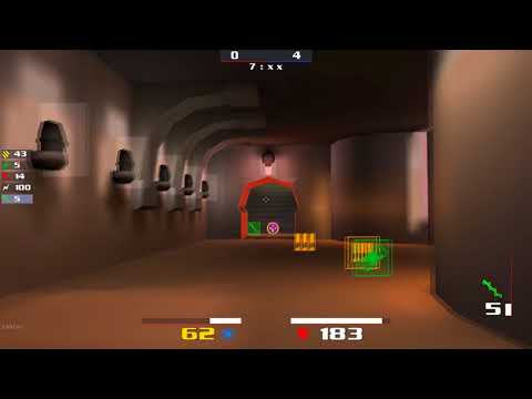 bad quake player tries level 100 cpma bot 1v1