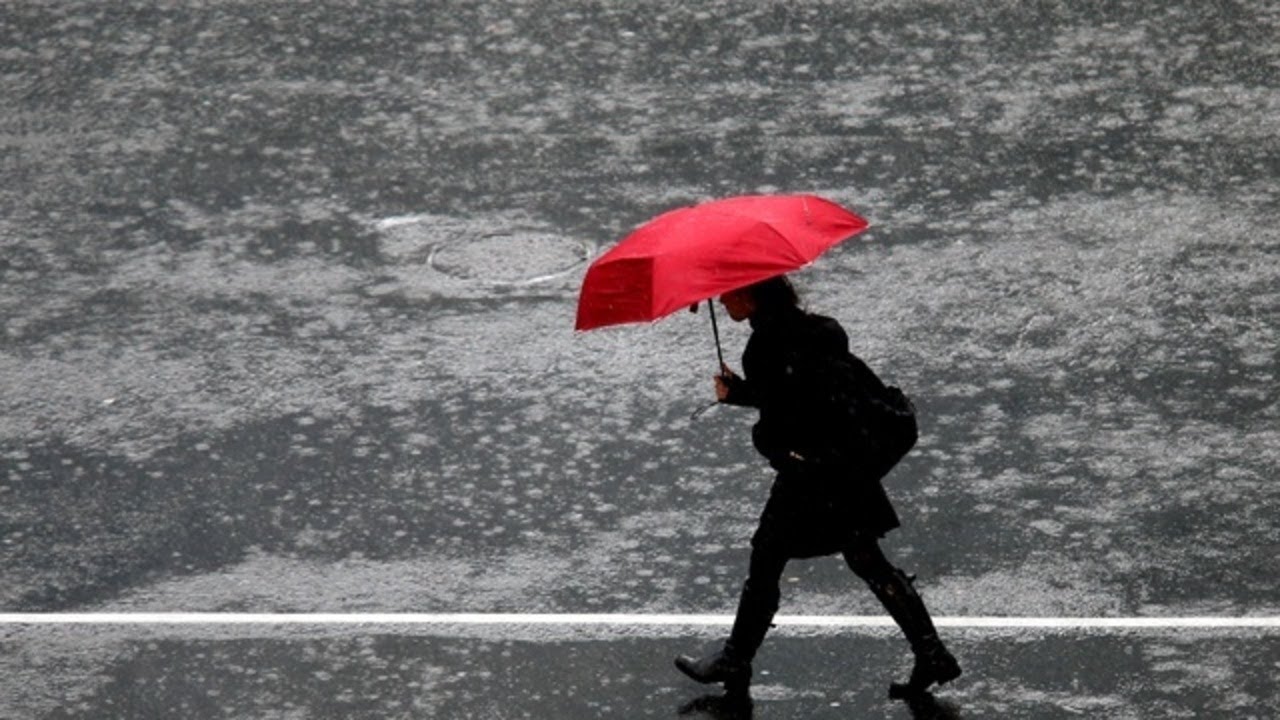 newspaper mockup Grab the umbrella