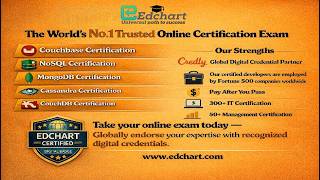 Industry-Recognized NoSQL Database Certification for Cloud &amp; Big Data #nosqldatabase #nosql #edchart