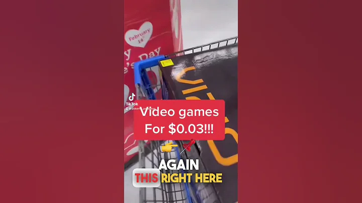 Walmart Secret Clearance 🤫 $0.03 Video Games #entrepreneur #garyvee #walmartsecretclearance