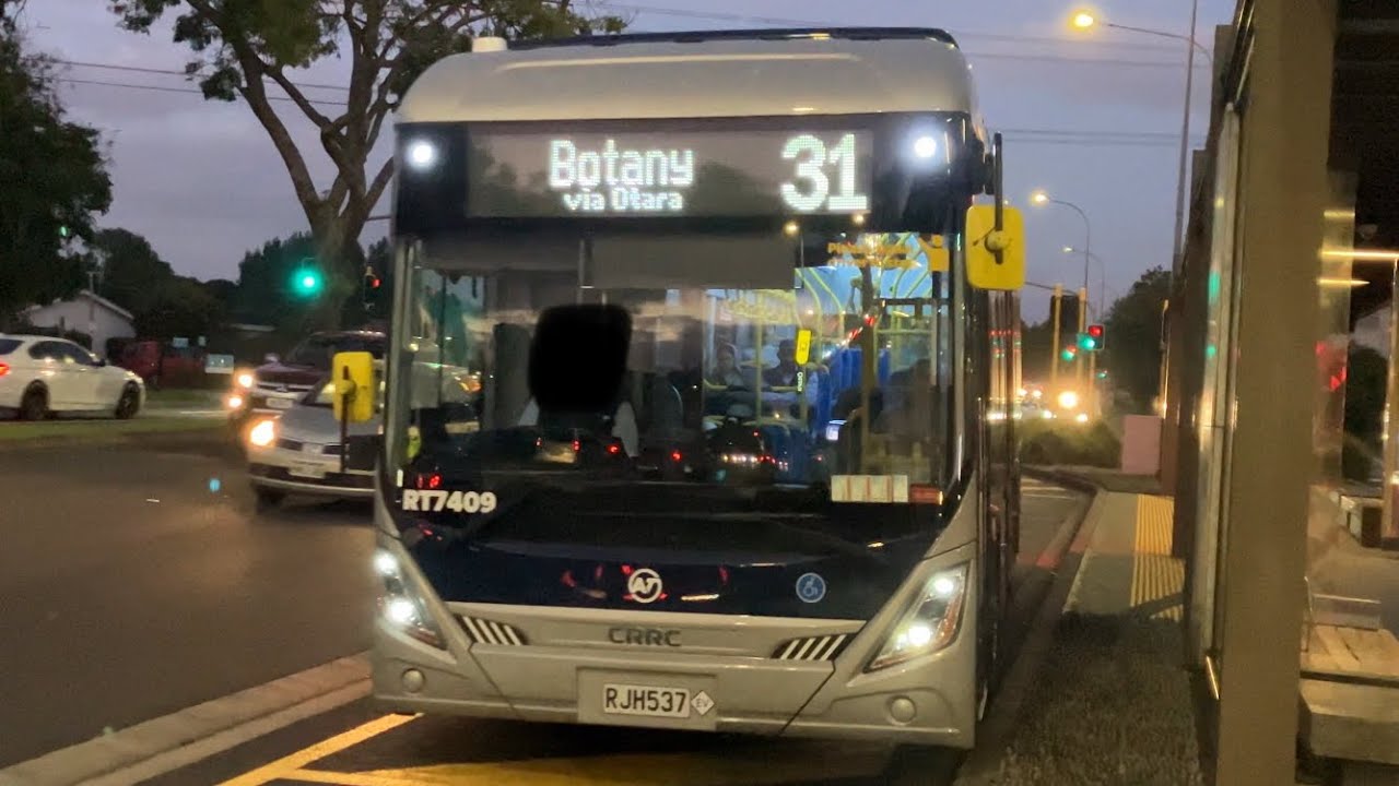 New Zealand/NZ Auckland Bus - 31: From Mangere Town Centre to Botany Town Centre (20.02.2026) RT7409
