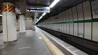 神戸市営地下鉄6000形　上沢駅入線