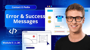 Module 5 - Lesson 20: Error & Success Messages | Contact O Pedia | React & .NET Series 2026