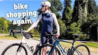 it was time to go bike shopping again