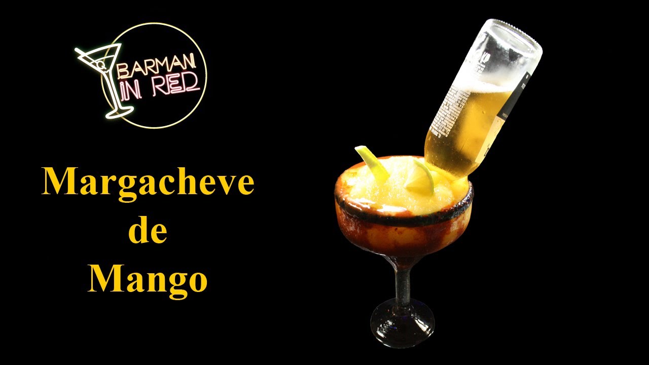 COMO HACER LA MARGACHEVE DE MANGO 🍺🥭