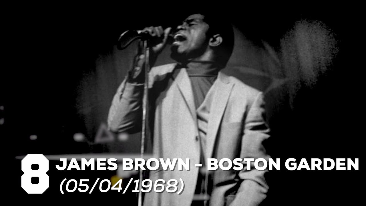 8 James Brown Boston Garden (05/04/1968) 35 maiores shows do rock