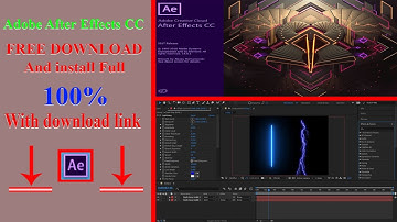 Adobe After Effects CC Full Install   2020  Free and complete tutorial