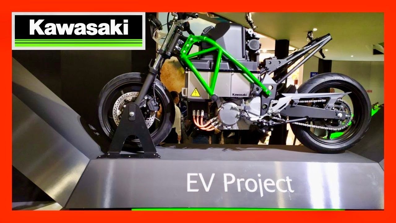 View of Kawasaki Ninja e-1 | Lightweight EV Commuter | Zero-Emission Motorcycle Fun