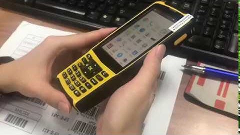 S5 Model Android PDA Demo Video