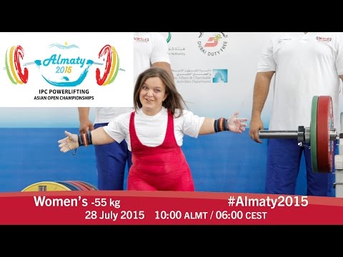 Women's -55 kg |2015 IPC Powerlifting Asian Open Championships, Almaty