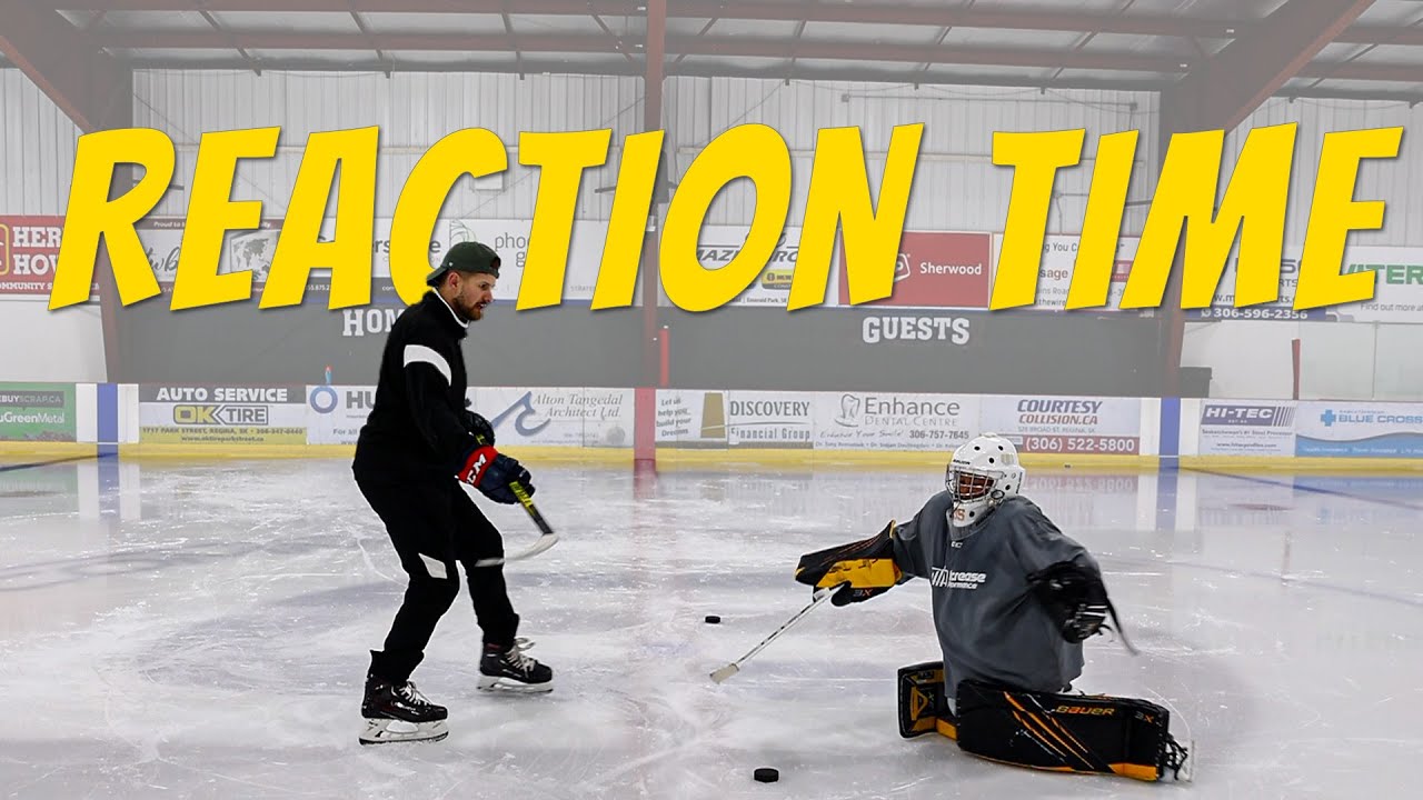Reaction Time Skating Drills For Hockey Goalies YouTube