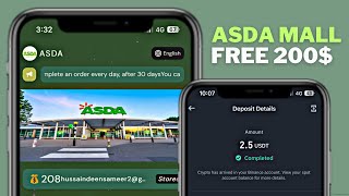 Asda Mall | New Usdt Earning App 2023 | Free Usdt Instant withdraw | Usdt Grabbing Website
