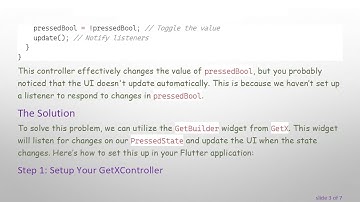 How to Listen to Variable Change in Flutter Using GetX