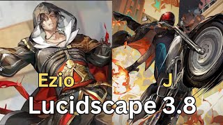 Ezio and J in Lucidscape 3.8 - Reverse 1999