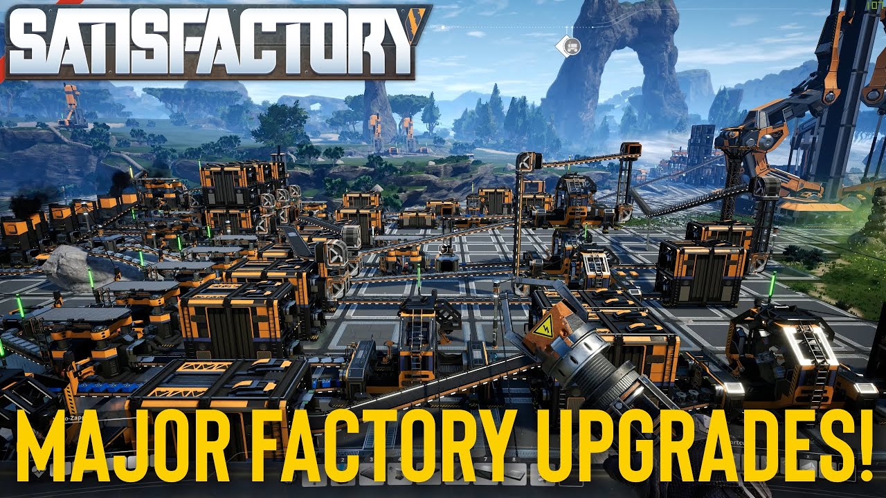 Satisfactory Second Space Elevator Shipment And Major Factory 