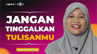 Tips Produktif Menulis Sampai Selesai | Ning Naili