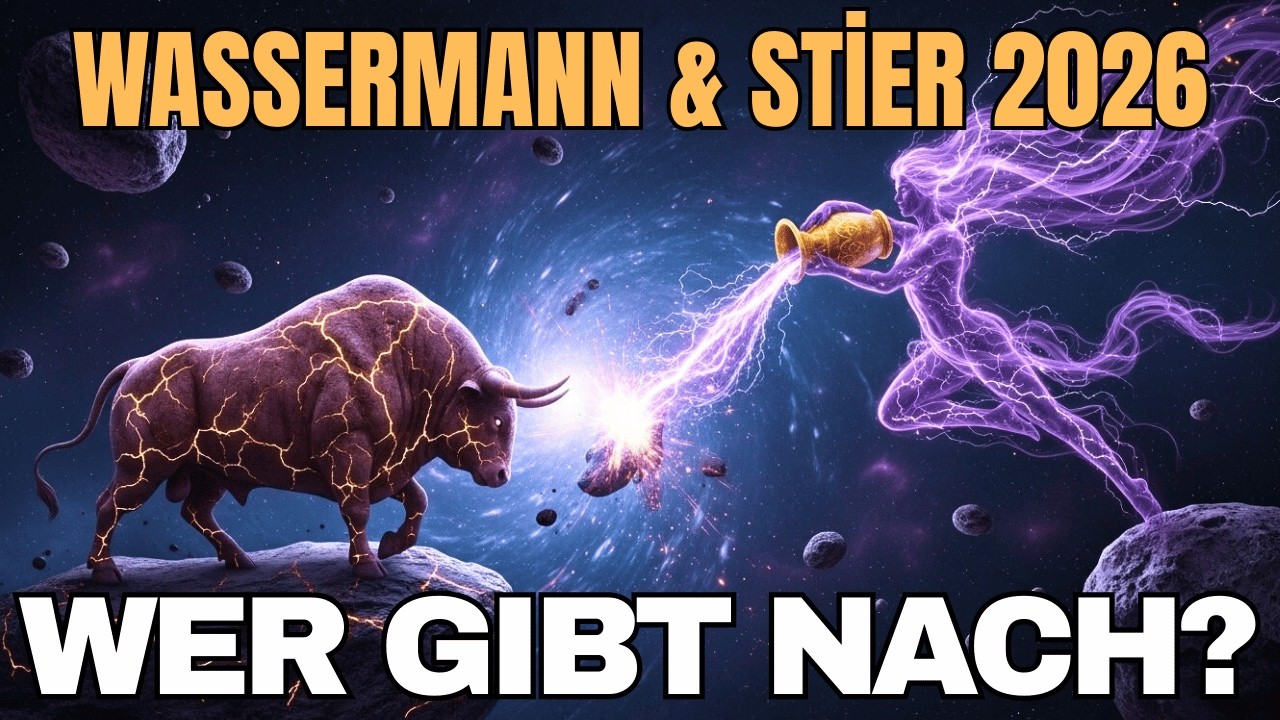 Stier und Wassermann Wenn Sturheit auf Rebellion trifft ✨ Wer gewinnt 🔮