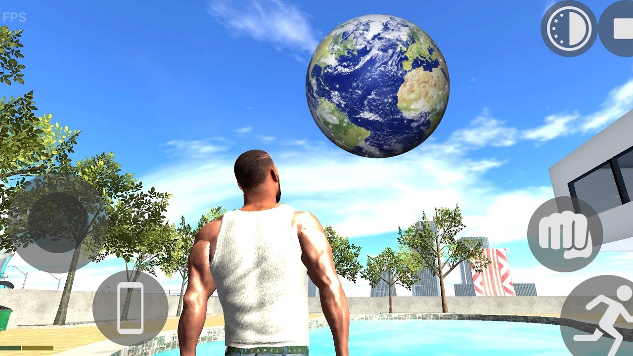Earth Spotted 😱 In Indian Bike Driving 3D Game 